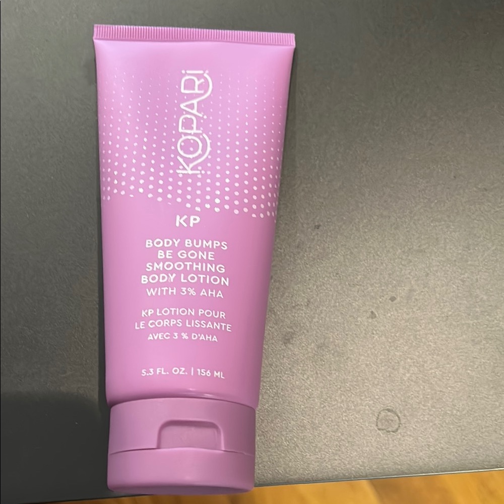 Kopari Pink Moisturizer Body Oil with Geometric Design. Full size. Never opened